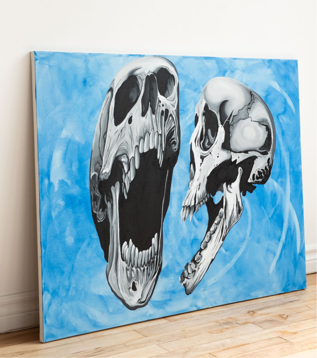 The Last Laugh 24 X 36”