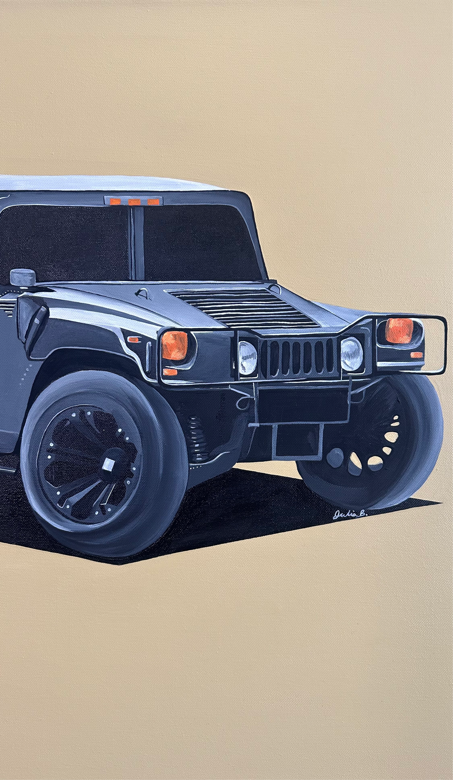 Hummer 30x40”