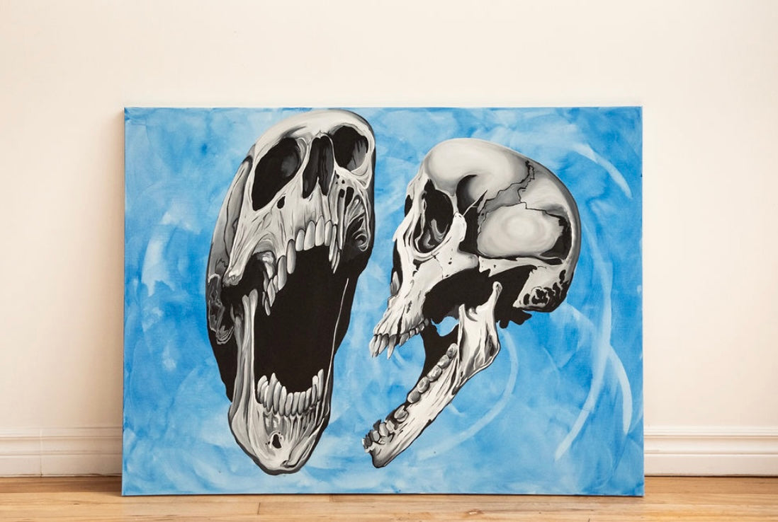 The Last Laugh 24 X 36”