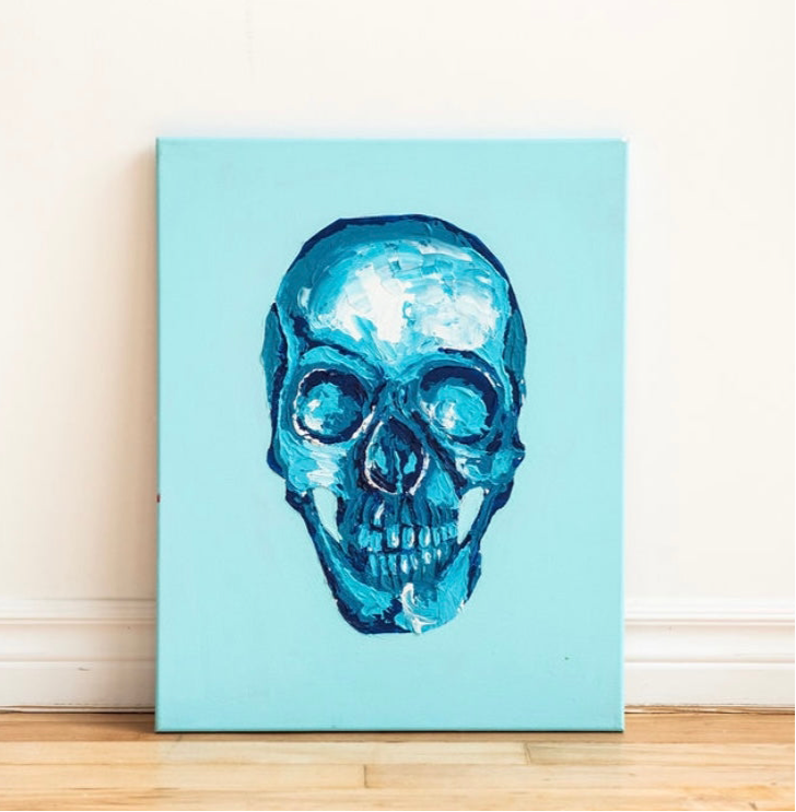 Crystal Skull 16x20”