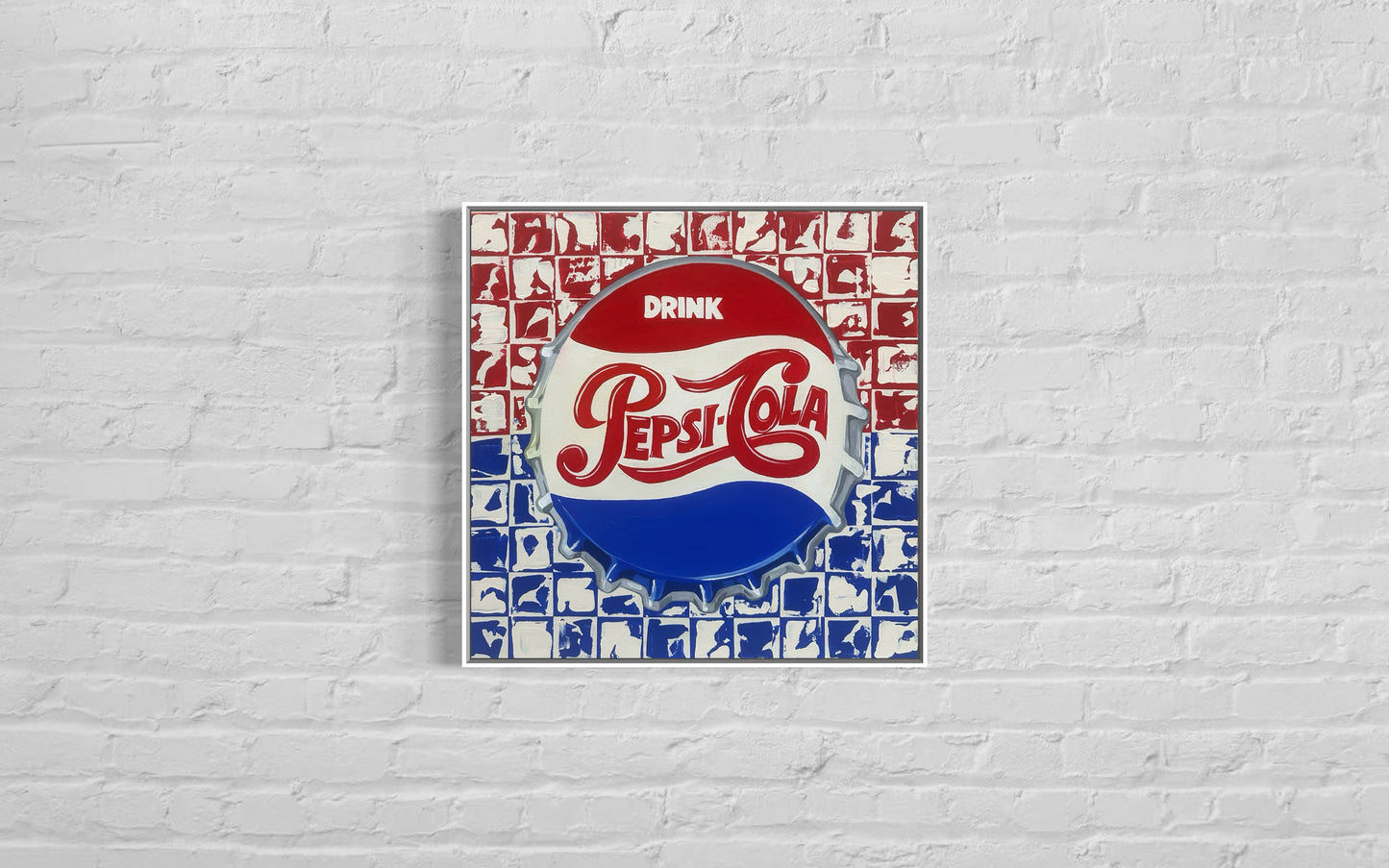 Pepsi Cap 20 X 20”