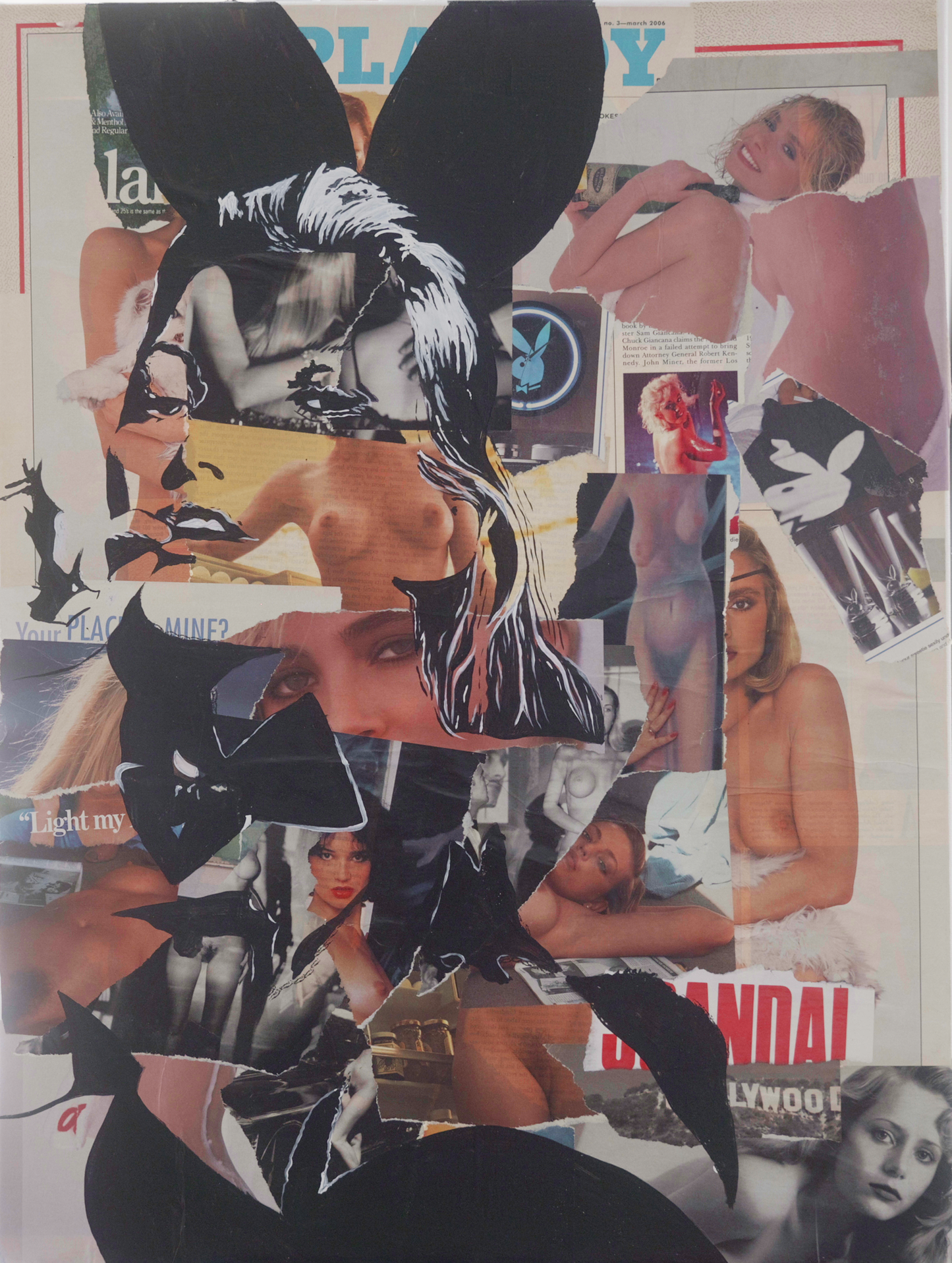 Kate Moss X Playboy 18X24"