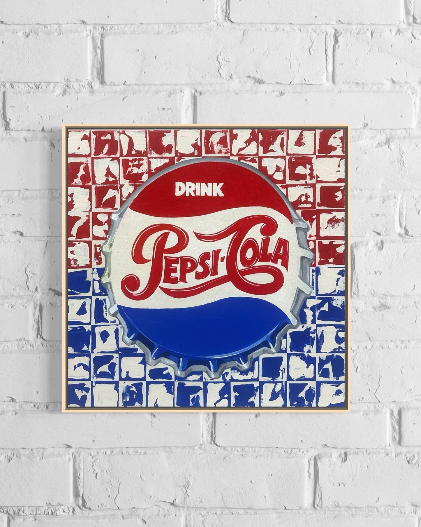 Pepsi Cap 20 X 20”
